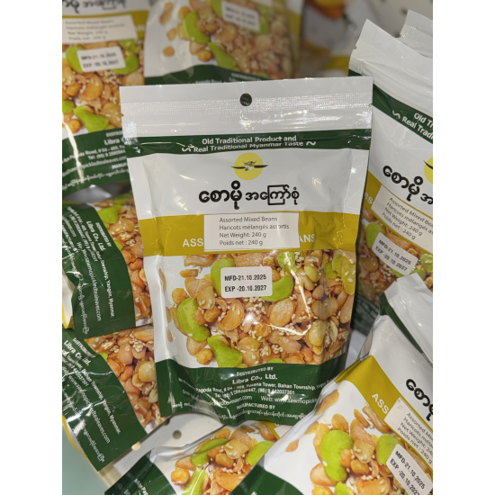 Assorted Mixed Bean (ပဲနှစ်ပြန်ကြော်)